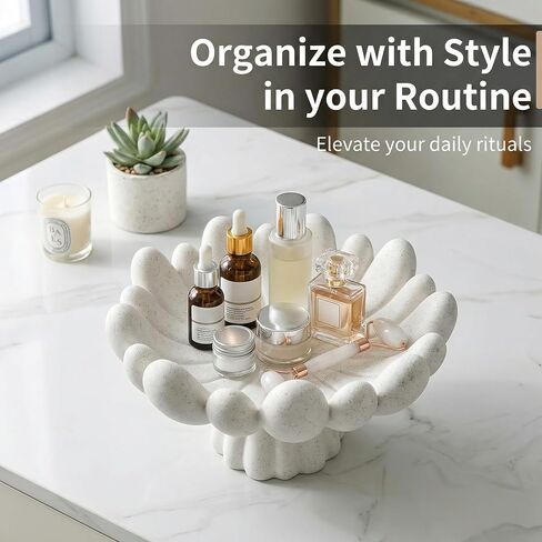 Resin Decorative Tray for Jewelry, Banana Shaped Jewelry Tray Ring Holder for Women, Unique Key Tray Trinkets Dish for Bathroom Vanity Dresser Countertop, Small Decorative Bowl for Keys Rings Perfume in Saudi Arabia