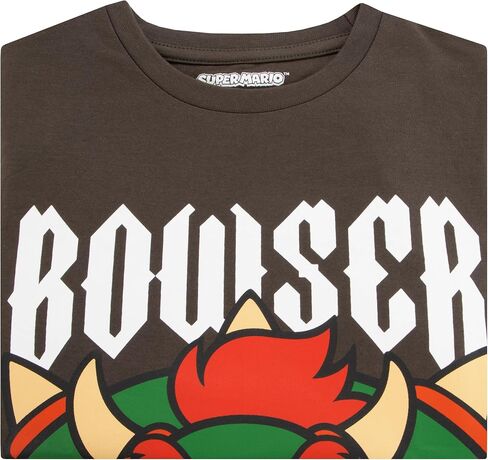 قميص سوبر ماريو، قميص للأولاد من Bowser، تي شيرت للأطفال بأكمام قصيرة، ملابس ماريو قطنية، قمصان للأولاد من Gamer in Kuwait