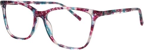 XPL CHIC EYEWEAR Pink and Multi Colored PETAL Eyeglass Frame, 56/16/145 in Kuwait