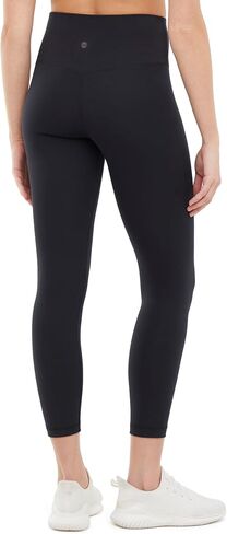 Balance Collection Women's 25" Contender Lux Ankle Legging with Yellow Smiley Sock Set in Saudi Arabia