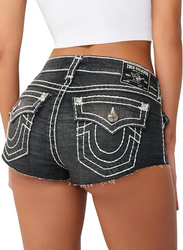 قميص نسائي من True Religion حار Mr Short Super T Flap in Kuwait