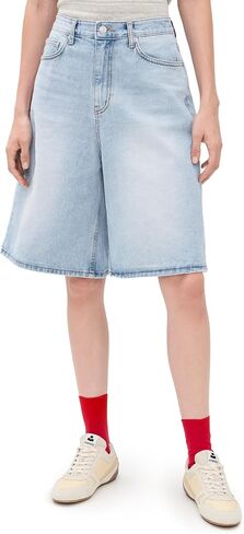 Women's Relaxed Bermuda Denim Shorts in Saudi Arabia