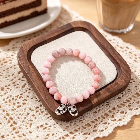 Mikovivi Theater Mask Bracelet for Women & Teens, Musical Theater Jewelry Gift Comedy and Tragedy Masks Bracelet for Theatre Lovers Students & Stage Actors (Pink) in Kuwait