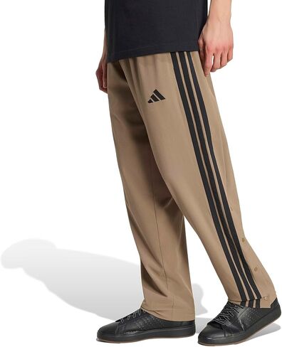 adidas Men's 3-Stripes Woven Snap Track Pants in Kuwait