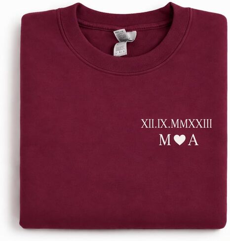 Custom Matching Couple Sweatshirts, Personalized His and Hers Shirts, Couple Shirts, Valentines Day Gift in Kuwait
