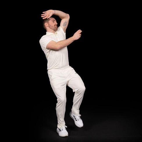 FORTRESS Men's Cricket Trousers - XS-XXL Sizes/100% Polyester Cricket Whites in Saudi Arabia