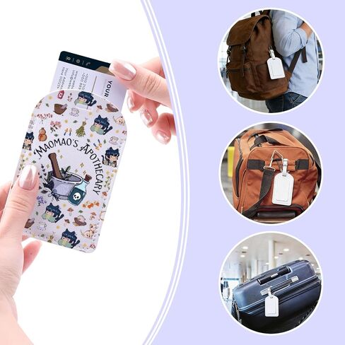 Poison Apothecary Medicine Poisons Japan Anime Lovers Gift Maomao Fans Witch Apothecary Luggage Tag (Maomao tag) in Kuwait