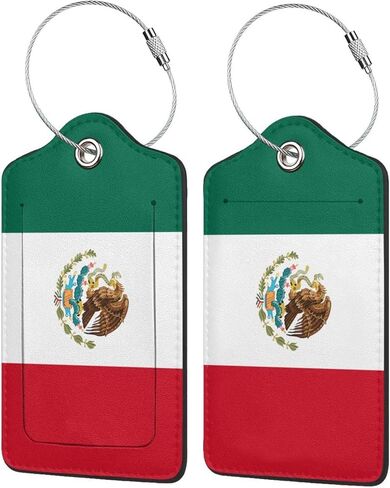 Scotland Rampant Lion Luggage Tag with Stainless Steel Loop Privacy Cover Id Label for Travel Bag Suitcase 2 Pcs in Saudi Arabia