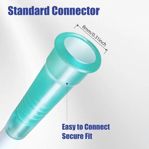 Nasal Cannula for Oxygen, 7ft Oxygen Tubing, Adult, Ear Hooks, PP Box | FSA/HSA Eligible. Non-insert open-flow design for comfort-focused wellness oxygen sessions. in Saudi Arabia