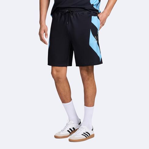 Messi Men's Lifestyle Sublimation Shorts with Drawstring Closure, Comfortable Fit in Kuwait