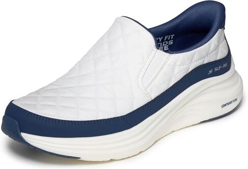 Skechers Mens Contour Foam Cozy Fit Nordain Hands Free Slip-in in Saudi Arabia