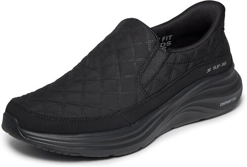 Skechers Mens Contour Foam Cozy Fit Nordain Hands Free Slip-in in Saudi Arabia