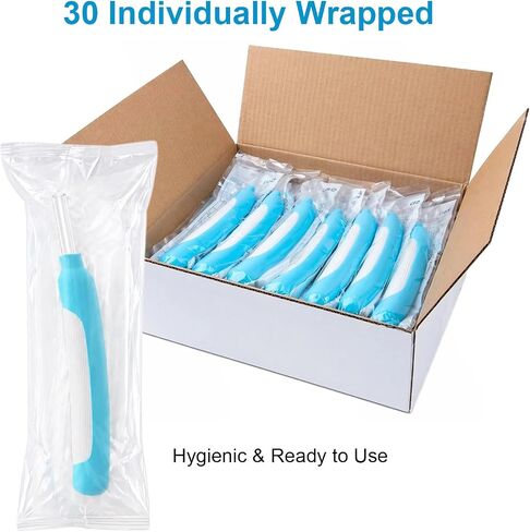 External Catheter for Women, Non-Invasive,Soft Fit and Leak-Proof Design, Compatible with Multiple Suction Systems, 30 Individually Packaged Pieces in Kuwait