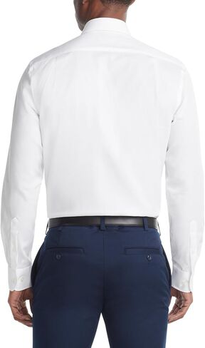 Tommy Hilfiger Men's Regular Fit Non Iron Solid Dress Shirt - Amazon Exclusive in Saudi Arabia