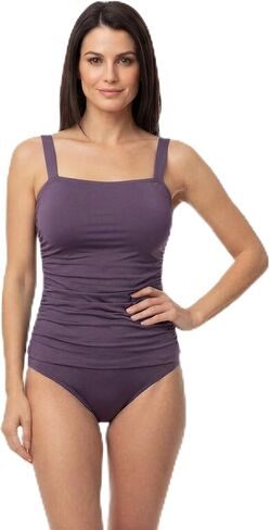 Eddie Bauer Women’s Tankini 2-Piece Swimsuit – UPF 50+ Quick Dry Set with Built-in Bra, Removable Cups and High Waist Brief in Kuwait