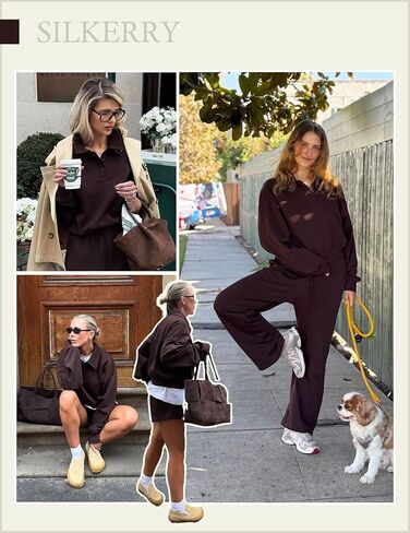 LilySilk Women Silk Terry Sweatshirt Ladies Pullover Quarter-button Placket and Polo Collar for Casual Sports in Kuwait