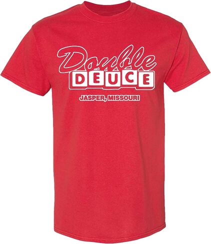 The Goozler Double Deuce Jasper Missouri - Road Swayze - Mens Cotton T-Shirt in Saudi Arabia