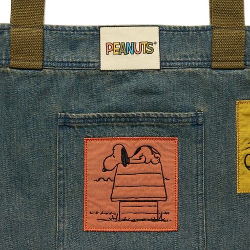 Samii Ryan Women's Snoopy & Woodstock Tote Bag, Denim, OS in Saudi Arabia