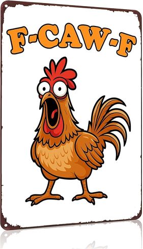 Funnysign هدايا الدجاج الله يقول أنك مدهش خمر علامة القصدير لحظيرة الدجاج مزرعة مطبخ حديقة ساحة ديكور 8x12 بوصة (3912) in Kuwait