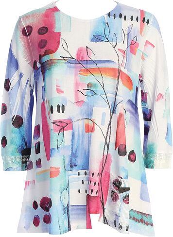 Jess & Jane Tunic With Mesh Contrast - BU2 in Kuwait