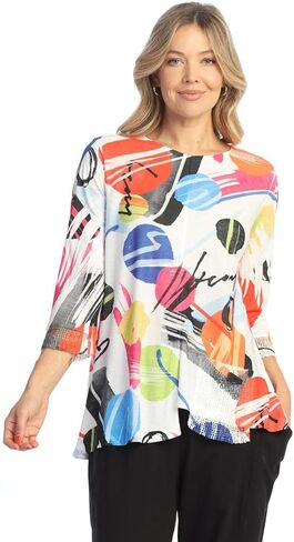 Jess & Jane Tunic With Mesh Contrast - BU2 in Kuwait