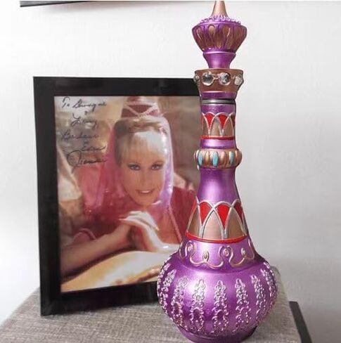 Resin Bottle Decoration, Magic Bottle, Retro Decorative Bottle, Bring Infinite Beauty to Your Home Pink in Saudi Arabia