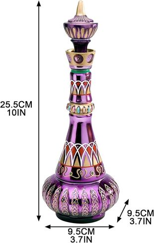 Resin Bottle Decoration, Magic Bottle, Retro Decorative Bottle, Bring Infinite Beauty to Your Home Pink in Saudi Arabia