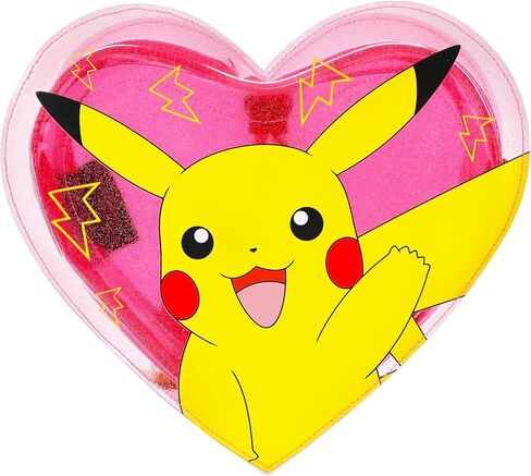 Pokemon Mini Backpack for Adults - Bundle with 12" Heart Shaped Pikachu Backpack Purse for Women Plus Trading Cards | Pokemon Small Bookbag Set in Saudi Arabia
