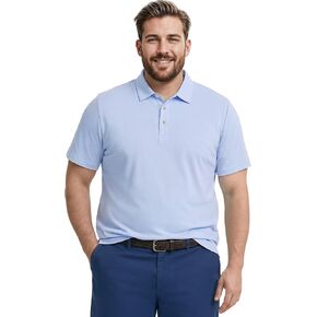 قميص بولو Dockside Slub كبير وطويل للرجال من Izod in Kuwait