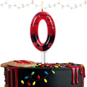 Welcome to the Other Side Birthday Number Candles Stranger Theme Party Cartoon Cake Topper Things Birthday Party Candle Decorations,Eleven Party Supply for Birthday Decor Supplies(Number 9) in Saudi Arabia