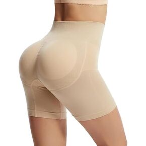 Padded Underwear for Women Butt Lifter Seamless Booty Pads Butt Enhancer Panties Lace Shapewear Boyshorts in Saudi Arabia