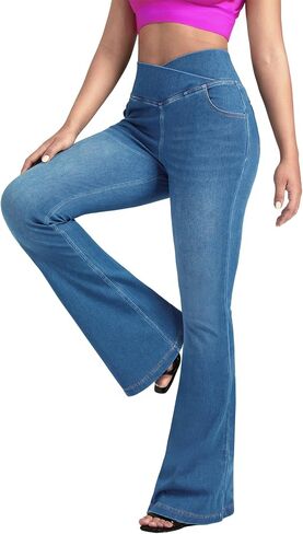 BlueRose Flare Jean for Women Blue in Saudi Arabia