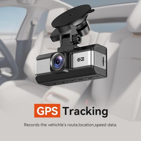 4K Dual Dash Cam Front and Rear 4K/1080P Full HD Dash Camera for Cars, 5G Wi-Fi & App Control car Camera with Night Vision, 170°Wide Angle, WDR, 24H Parking Mode in Saudi Arabia