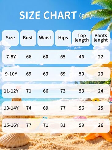 Girls Rash Guard Swimsuit Long Sleeve Swim Shirt 2 Piece Bathing Suits Shorts with Pockets UPF 50+ Swimwear 7-16Y in Saudi Arabia