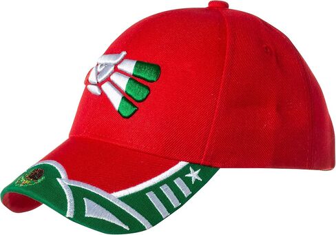 Artisan Owl Mexican Eagle Embroidered Cap - Adjustable Hook and Loop Closure in Kuwait