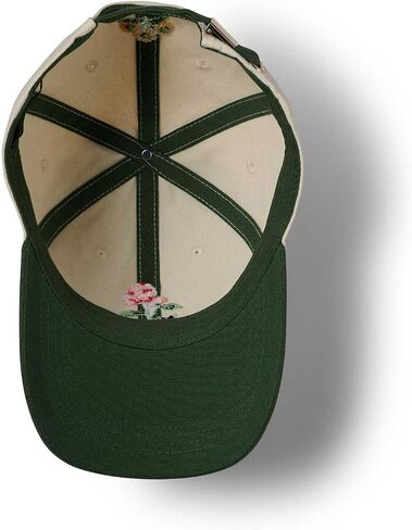 RIFLE PAPER CO. Garden Study Baseball Cap, Women's Baseball Hat, Classic Six-Panel Floral Print Cap with Adjustable Strap, Made from 100% Cotton, One Size Fits All in Kuwait