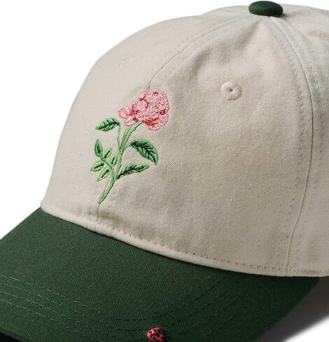 RIFLE PAPER CO. Garden Study Baseball Cap, Women's Baseball Hat, Classic Six-Panel Floral Print Cap with Adjustable Strap, Made from 100% Cotton, One Size Fits All in Kuwait