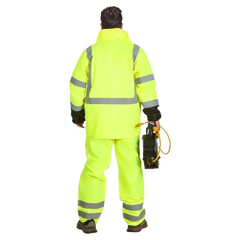 NORTHSKY Hi Vis Rain Jacket and Pants, Class 3 High Visibility Reflective Waterproof Rain Suit, Safety Work Rain Gear with Hood for Men Women (XX Large-3X Large) in Saudi Arabia