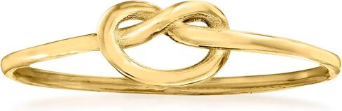 Pure Collection by Ross-Simons Italian 14kt Yellow Gold Love Knot Ring in Saudi Arabia