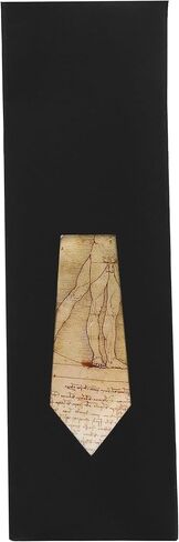 ASVP Shop ربطة عنق Vitruvian Man Art - ربطة عنق رسم دافنشي للرجال | هدية علوم عصر النهضة للمعلمين والأطباء والفنانين in Kuwait