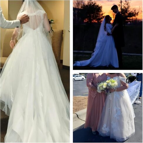 RULTA Women's A-line 3-layer skirt Hoopless Petticoat Crinoline Underskirt Slips under dress for wedding dress Prom Dress in Saudi Arabia
