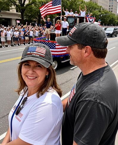 Waldeal 250th Anniversary USA Hat, Adjustable Embroidered 250 Year American Anniversary Patriotic Baseball Cap Black in Saudi Arabia