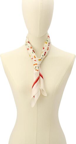 COACH Cherry Mix Printed Silk Bandana in Kuwait
