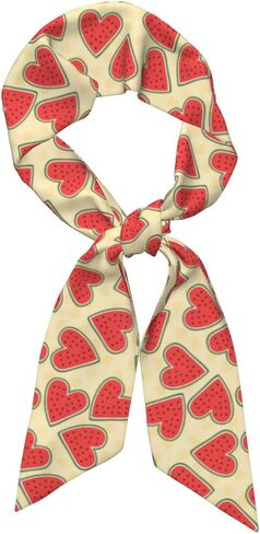 Cute Purse Scarf for Women Long Thin Satin Head Scarf Hair Neck Scarves for Fashion Accessory in Saudi Arabia