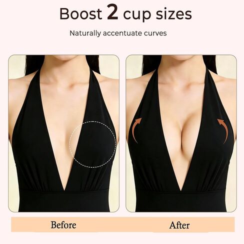 حشوات حمالة صدر لاصقة من Ultra Boost، حشوات لاصقة مزدوجة الجوانب لرفع لأعلى لملابس السباحة النسائية من حمالات الصدر in Kuwait