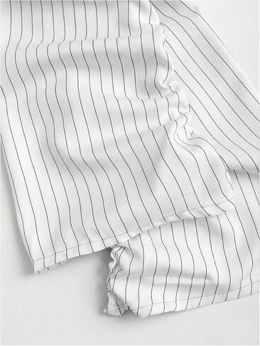 SOLY HUX Women's Off The Shoulder Top Striped Long Sleeve Shirts Bow Tie Fitted Party Blouses in Kuwait