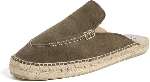 Manebi Men's Suede Traveler Mule Espadrilles in Saudi Arabia