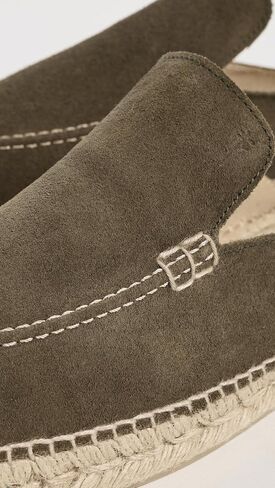 Manebi Men's Suede Traveler Mule Espadrilles in Saudi Arabia