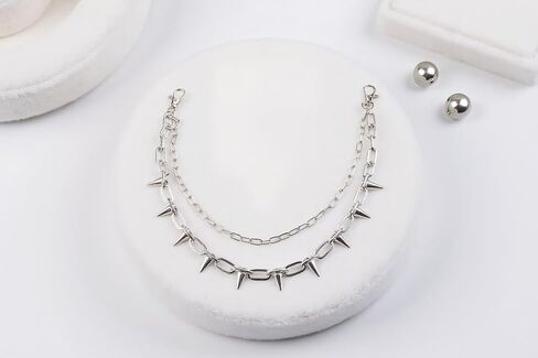 Ymacfmo Punk Hip Hop Pants Chain with Butterfly Lock Charm, Edgy Rock Style Waist Jewelry for Men & Women, Trendy Jeans Accessory in Saudi Arabia