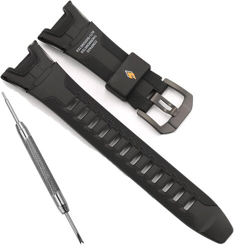 Resin Band Compatible with Casio Pro Trek PRG-110C PRG-110Y PRW-1300 PRW-1300Y PAW-1300 Men's Watch Strap Bracelet in Saudi Arabia